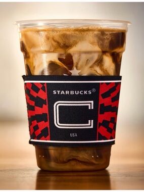 Starbucks USA soccer captain cup sleeve